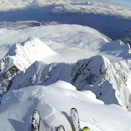 House In The Heart Of The Lyngen Alps With View