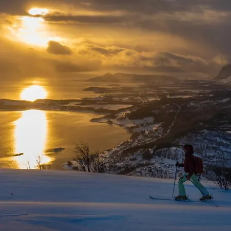 House In The Heart Of The Lyngen Alps With View Lyngseidet