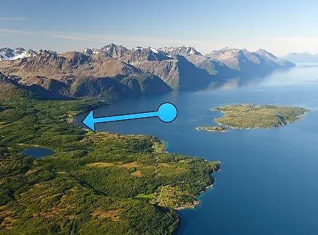 בית נופש House In The Heart Of The Lyngen Alps With View
