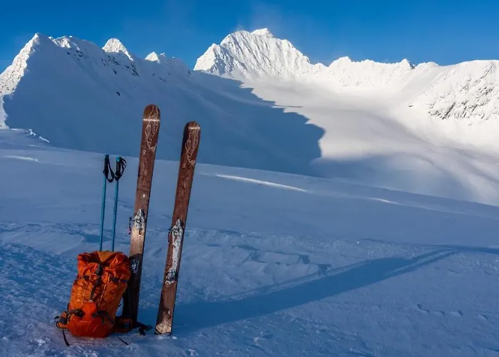 Feriehus House In The Heart Of The Lyngen Alps With View