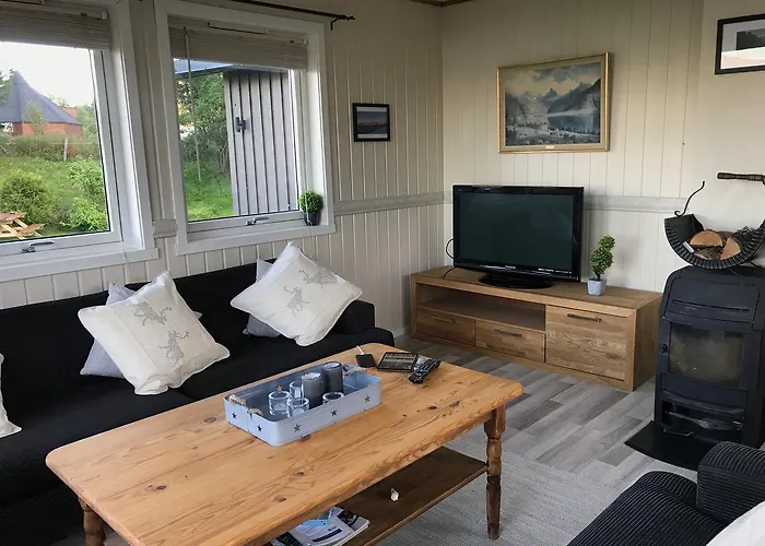 בית נופש House In The Heart Of The Lyngen Alps With View